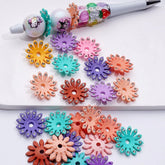 Rhinestone Flat Flower Caps